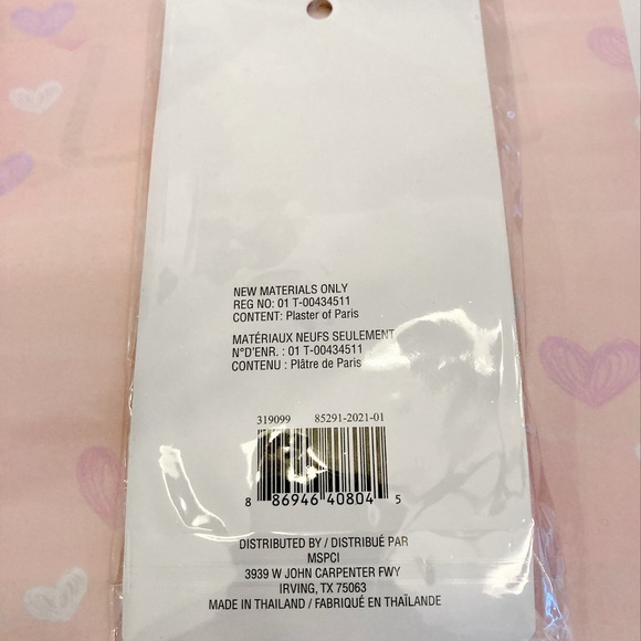 Pink floral embellishments. 5 pieces - Picture 2 of 2